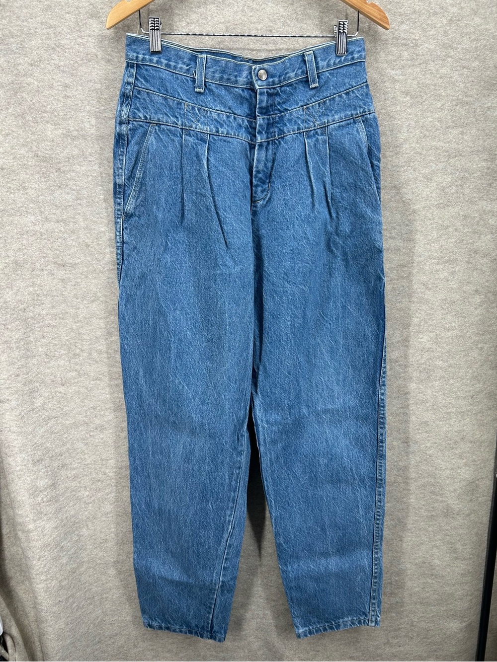 Vintage Vivaldi retro jeans women’s Sz 14 high waist light wash Cottagecore USA